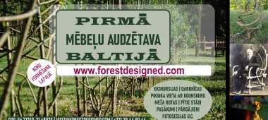 „Forest Designed” baldų darželis FOREST DESIGNED GARDEN