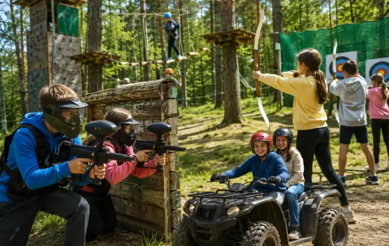 Aktyvus poilsis vaikams, moksleiviams ir šeimoms Latvijoje